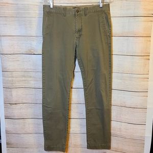 J. Crew Olive Straight Leg Pants